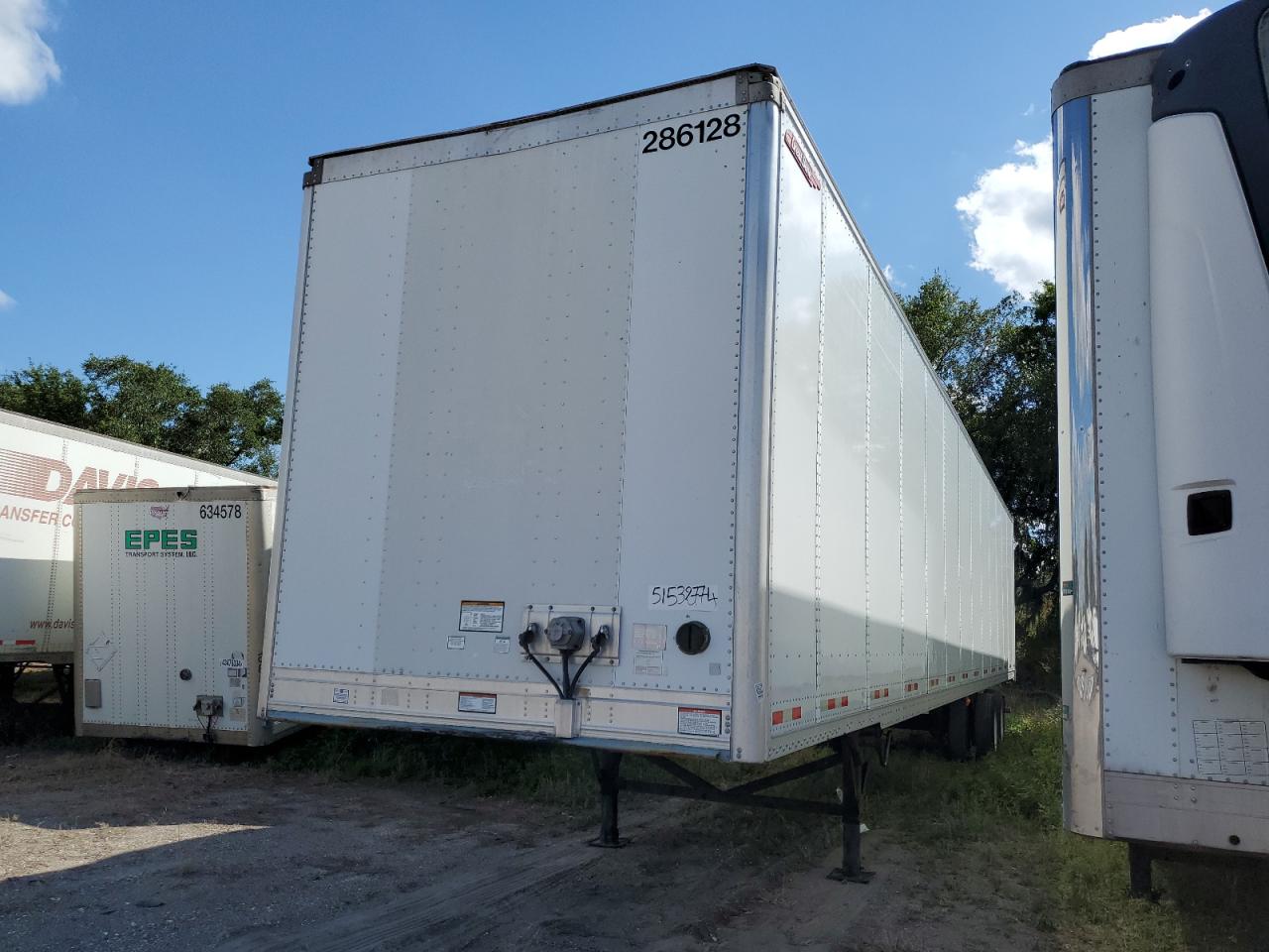 1GRAP0623HJ660201 2017 Great Dane Trailer Dry 53Ft