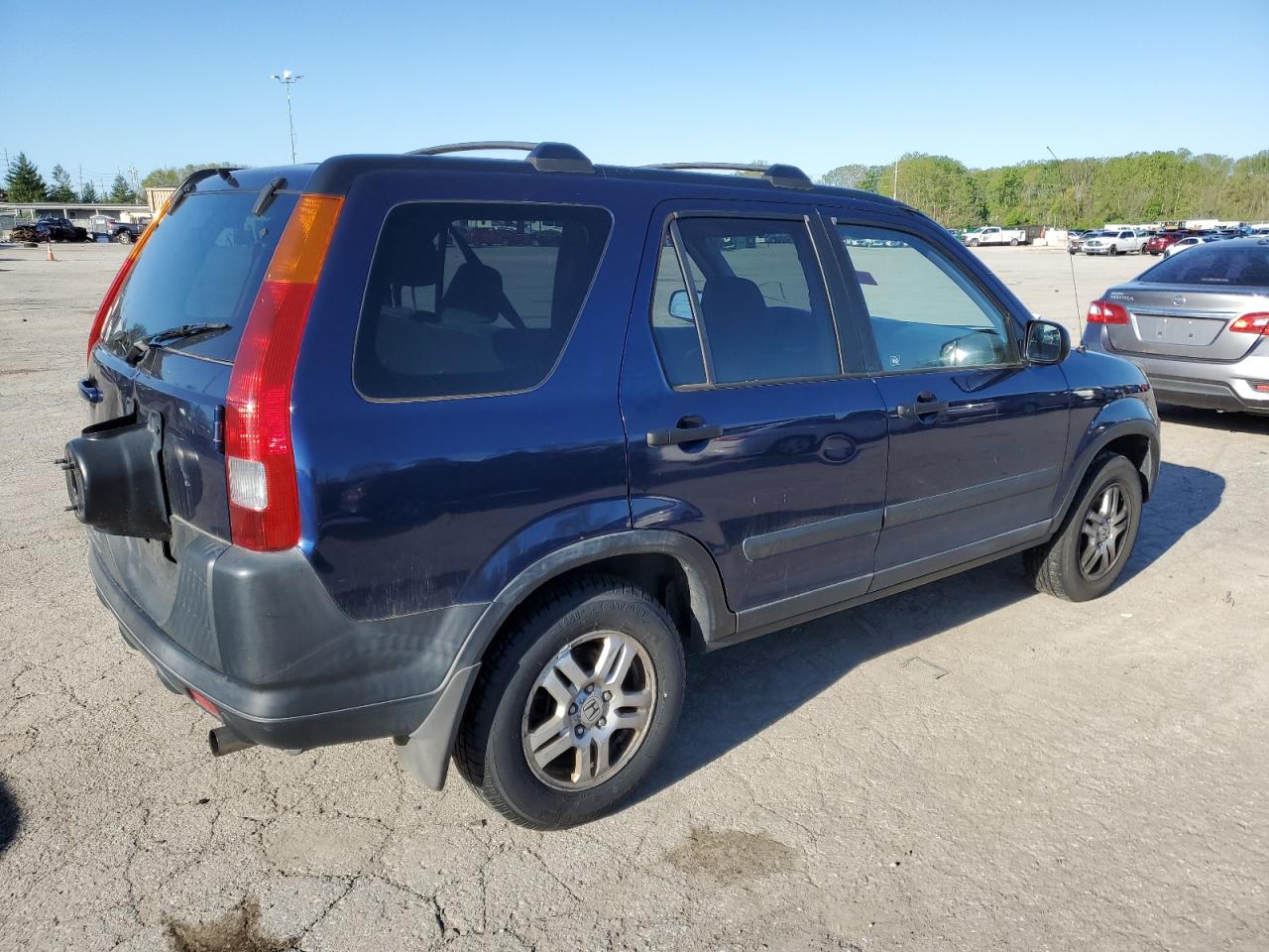 JHLRD78814C017136 2004 Honda Cr-V Ex