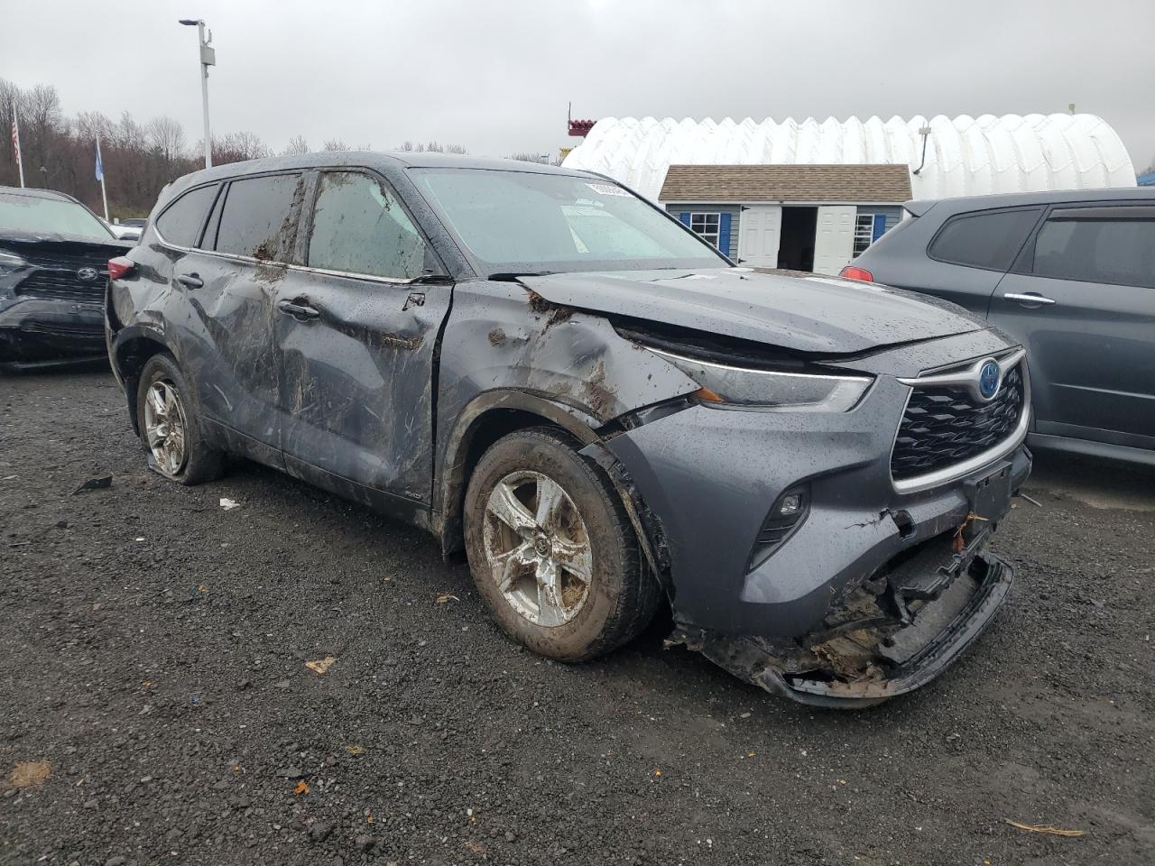 5TDBBRCH0MS520596 2021 Toyota Highlander Hybrid Le