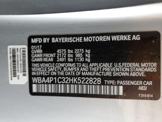 VIN WBA4P1C32HK522828 2017 BMW 4 Series, 440I no.13