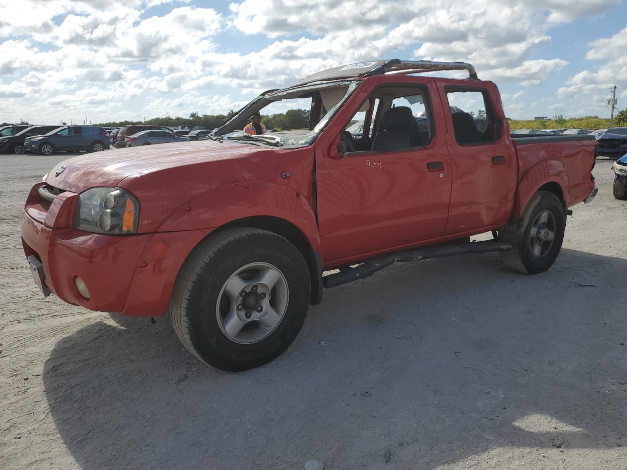 1N6ED27T41C309201 2001 Nissan Frontier Crew Cab Xe