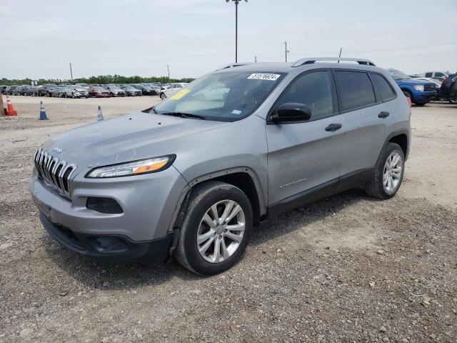 2015 Jeep Cherokee Sport VIN: 1C4PJLAB7FW657655 Lot: 51576624