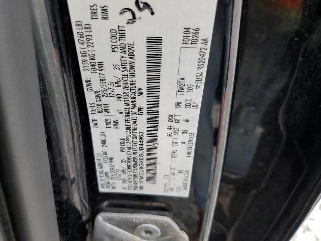 2016 Ford Escape Se VIN: 1FMCU9GX0GUB44963 Lot: 51749424