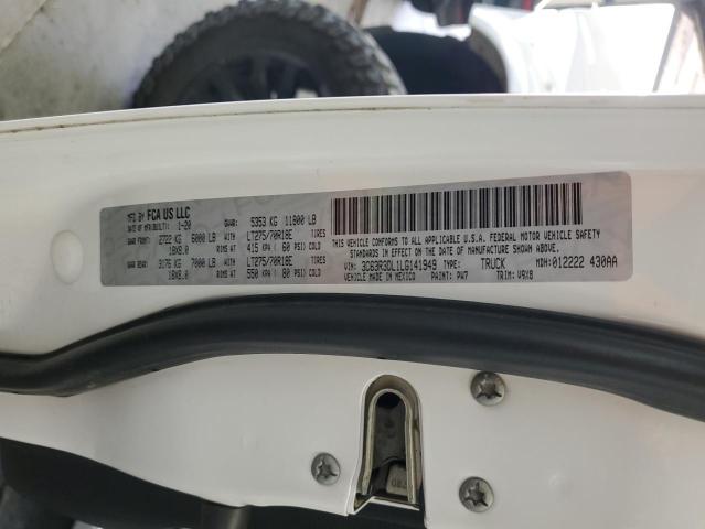 2020 Ram 3500 Big Horn VIN: 3C63R3DL1LG141949 Lot: 50911154