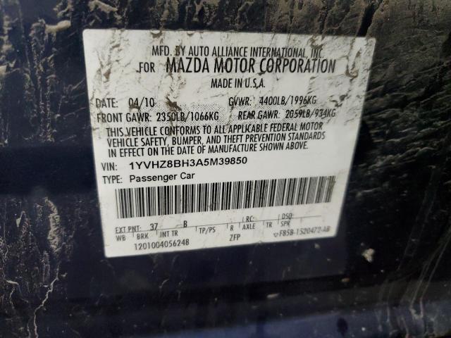 Lot #2522058713 2010 MAZDA 6 I salvage car