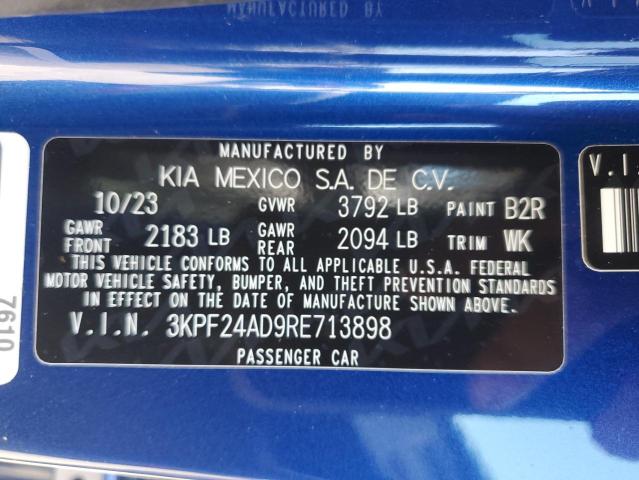 3KPF24AD9RE713898 Kia Forte LX 12