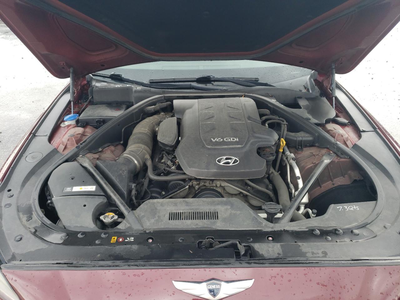 KMHGN4JE7FU041613 2015 Hyundai Genesis 3.8L