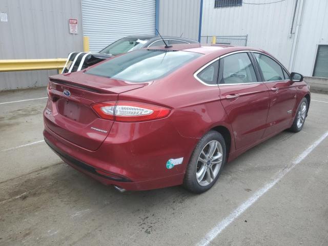 FORD FUSION TIT 2016 red  hybrid engine 3FA6P0SU1GR125384 photo #4