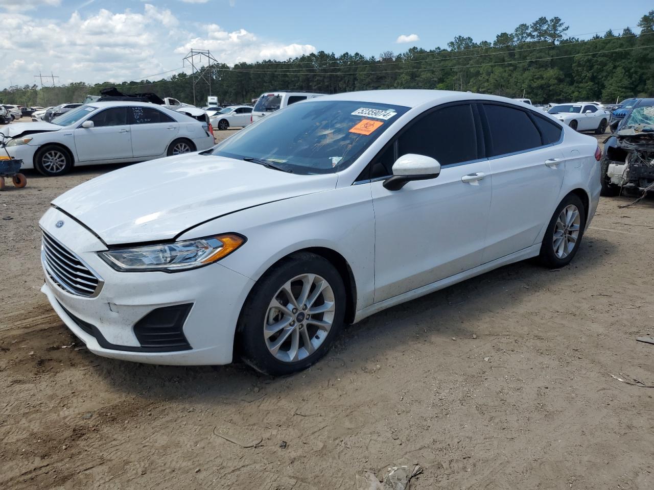 2020 Ford Fusion Se vin: 3FA6P0HD0LR242049