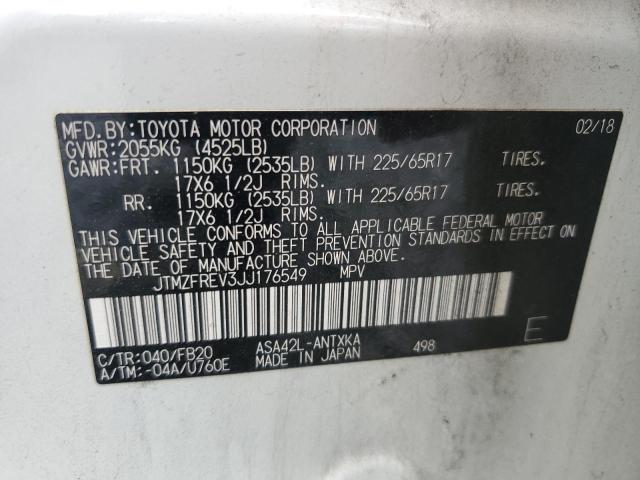 2018 TOYOTA RAV4 LE - JTMZFREV3JJ176549