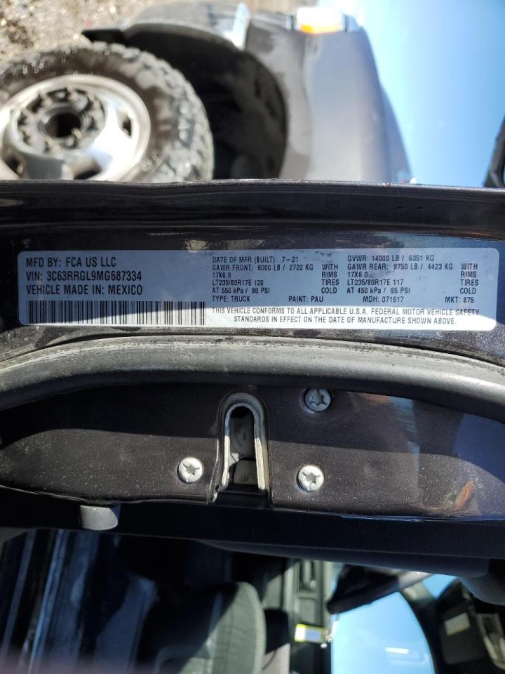 3C63RRGL9MG687334 2021 Ram 3500 Tradesman