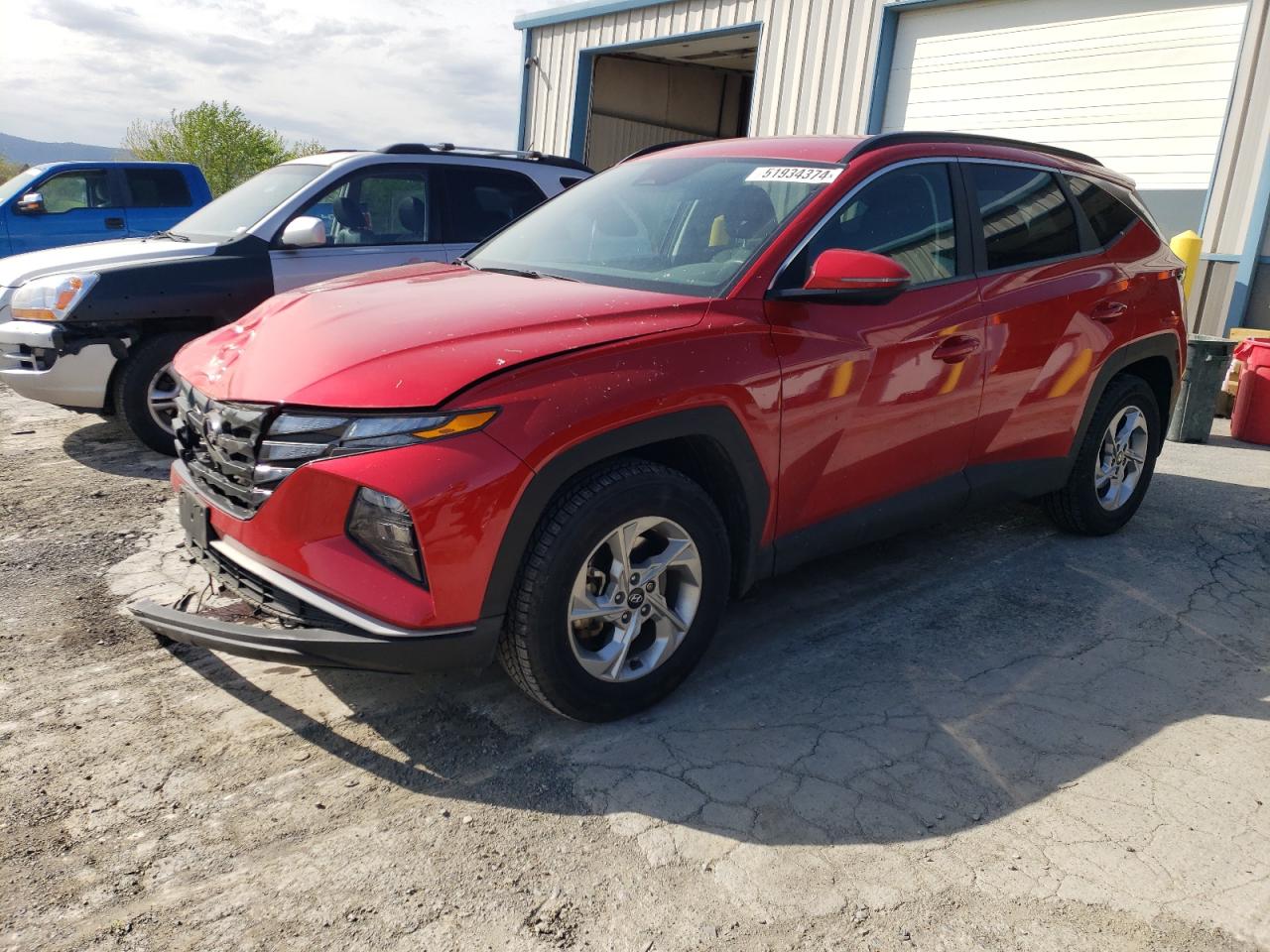 5NMJBCAE2NH040548 2022 Hyundai Tucson Sel