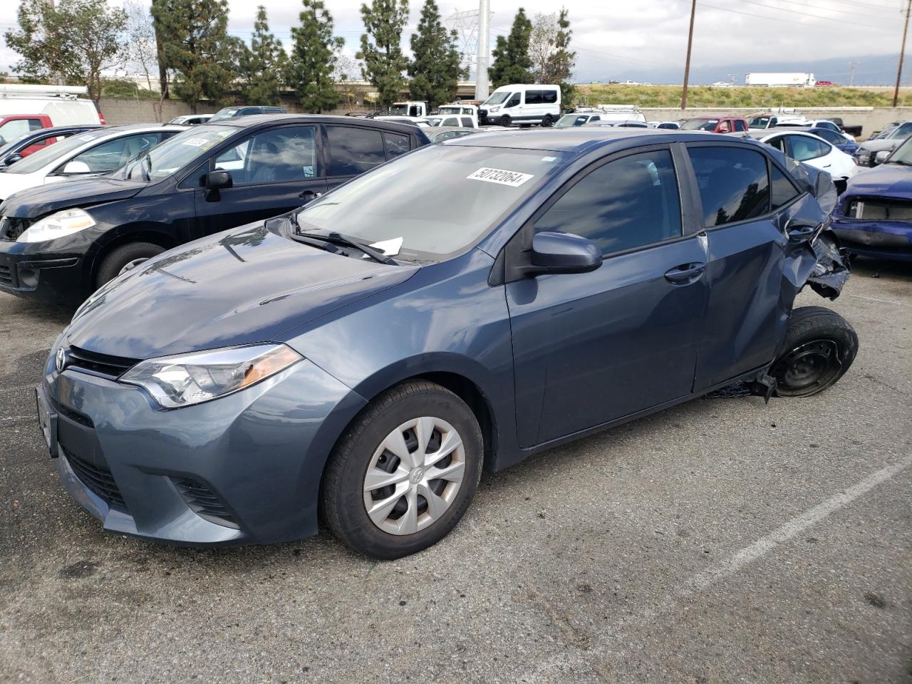 2016 Toyota Corolla L vin: 5YFBURHE9GP434211