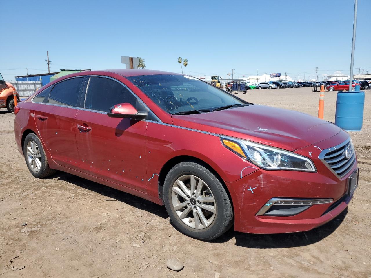 Lot #2462106587 2015 HYUNDAI SONATA SE