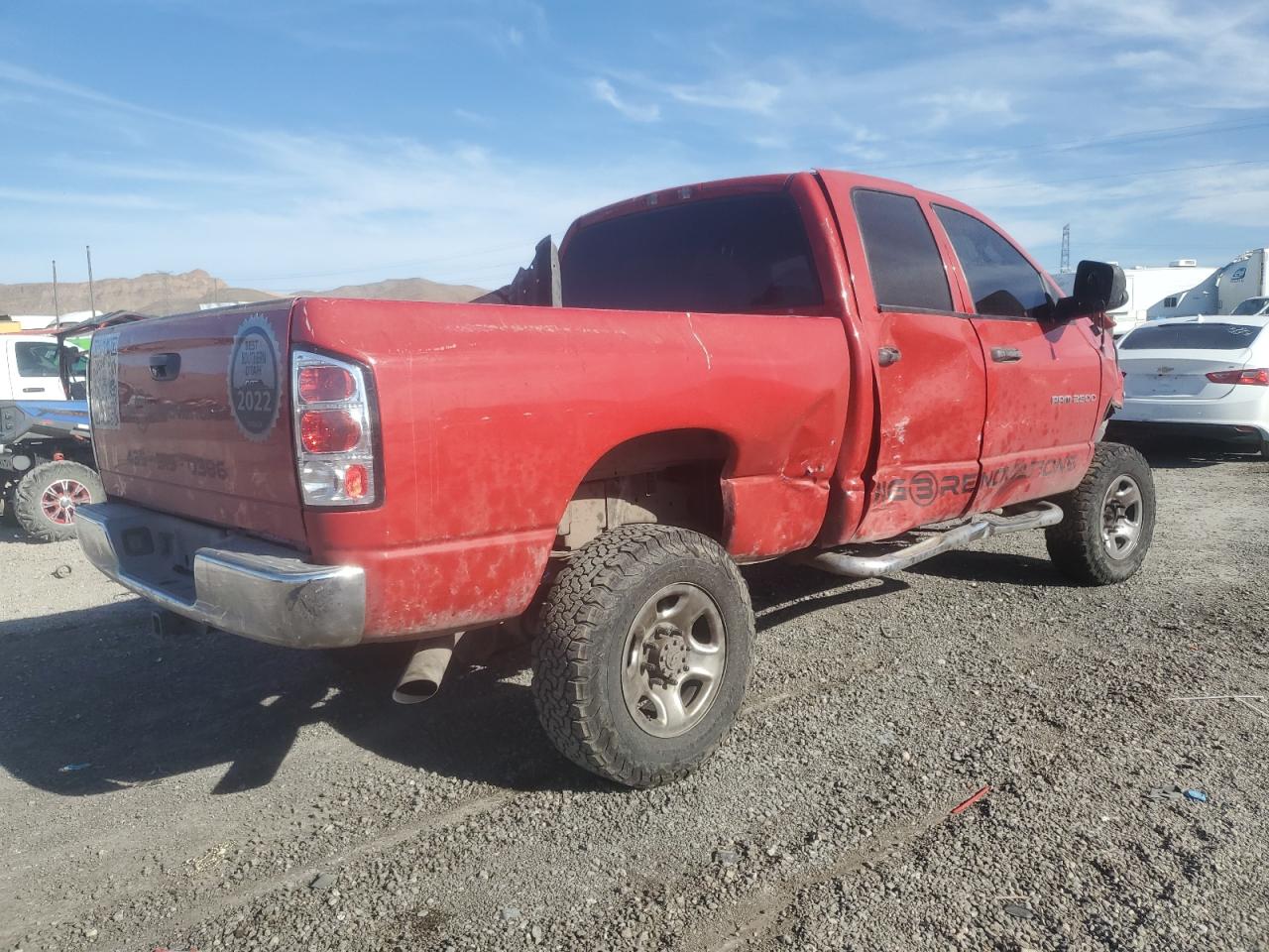 3D7KU28C13G817152 2003 Dodge Ram 2500 St