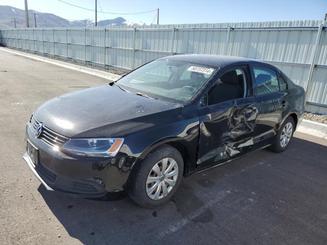 Lot #2520012478 2014 VOLKSWAGEN JETTA BASE salvage car