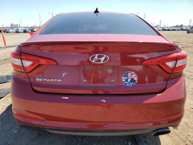 Lot #2462106587 2015 HYUNDAI SONATA SE salvage car