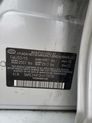 5NPE24AF0FH179730 2015 HYUNDAI SONATA - Image 13