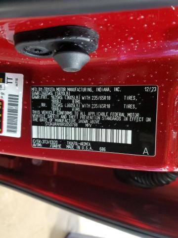 2024 Toyota Highlander Le VIN: 5TDKDRAH8RS050788 Lot: 51247704