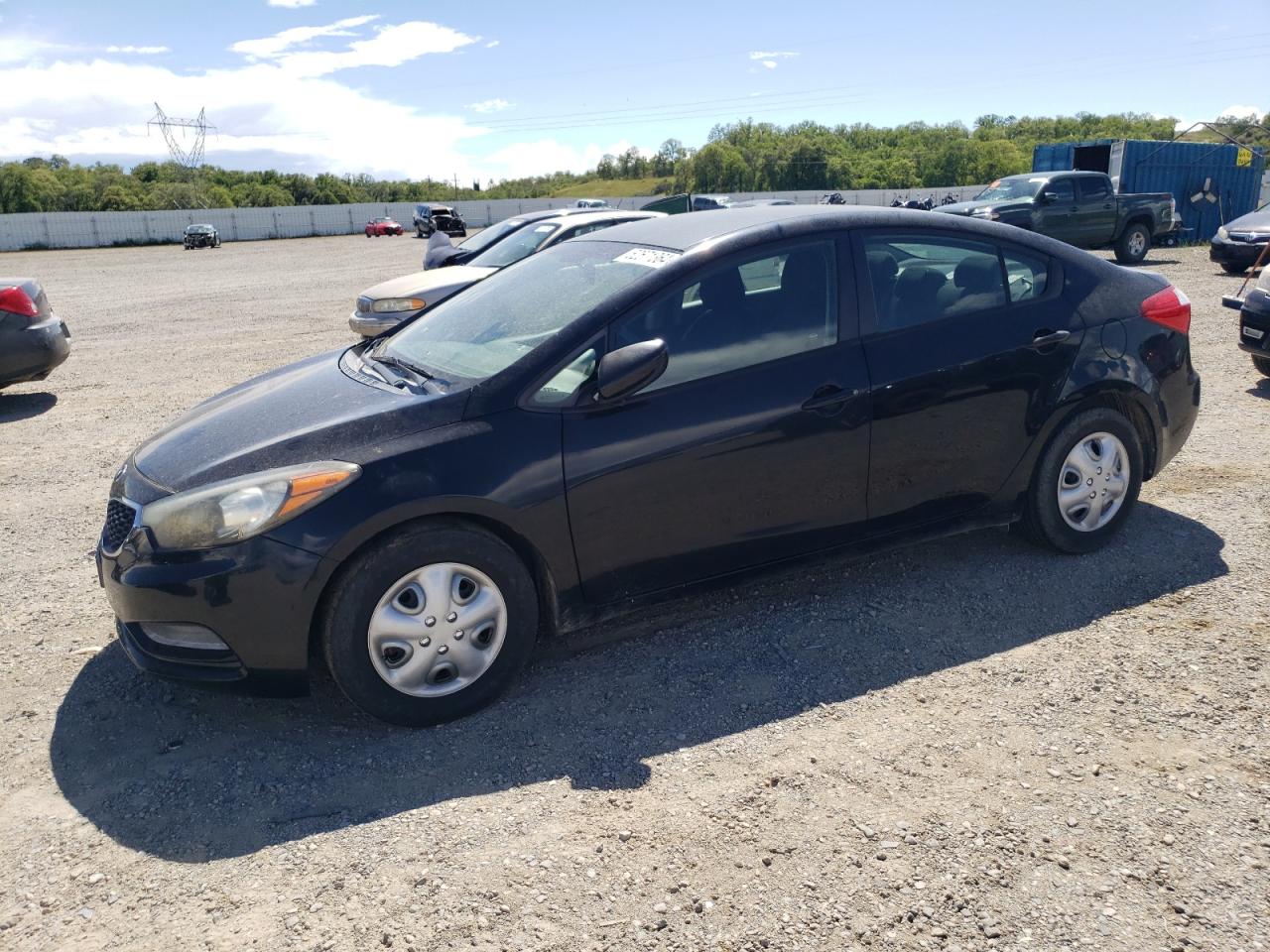 2014 Kia Forte Lx vin: KNAFK4A61E5212038