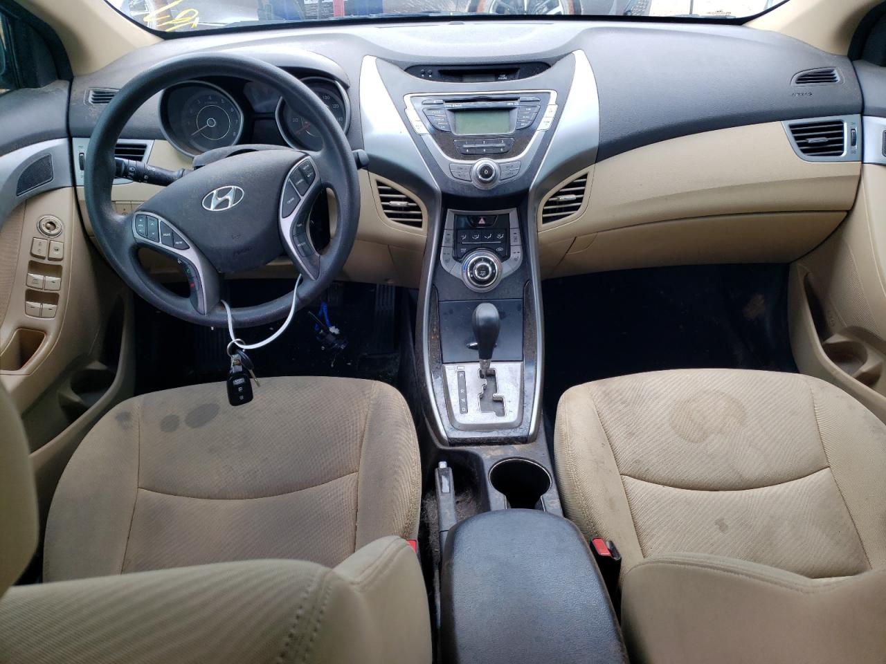 KMHDH4AE2DU498191 2013 Hyundai Elantra Gls