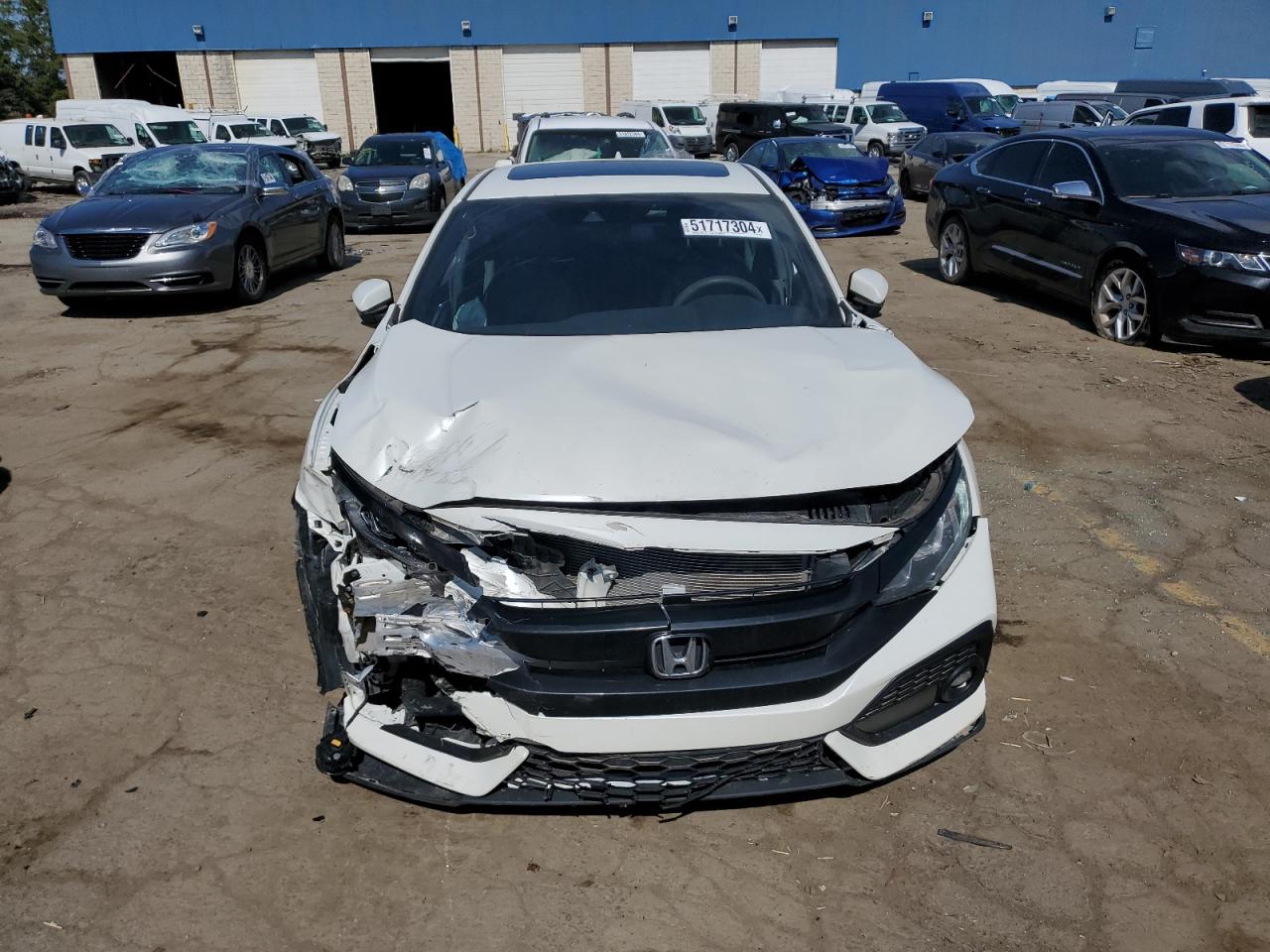 SHHFK7H66JU222078 2018 Honda Civic Ex