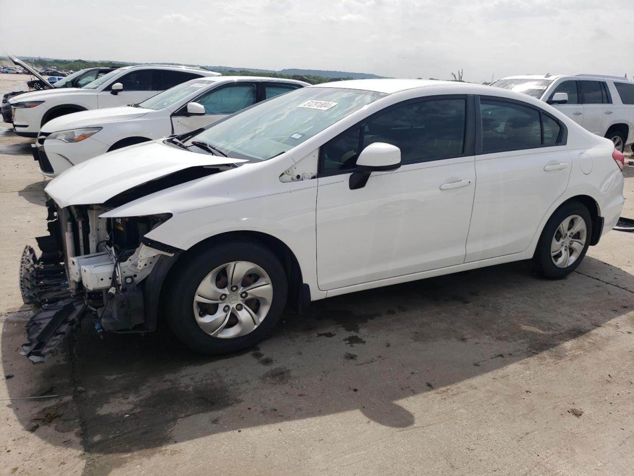 2HGFB2F51DH574015 2013 Honda Civic Lx