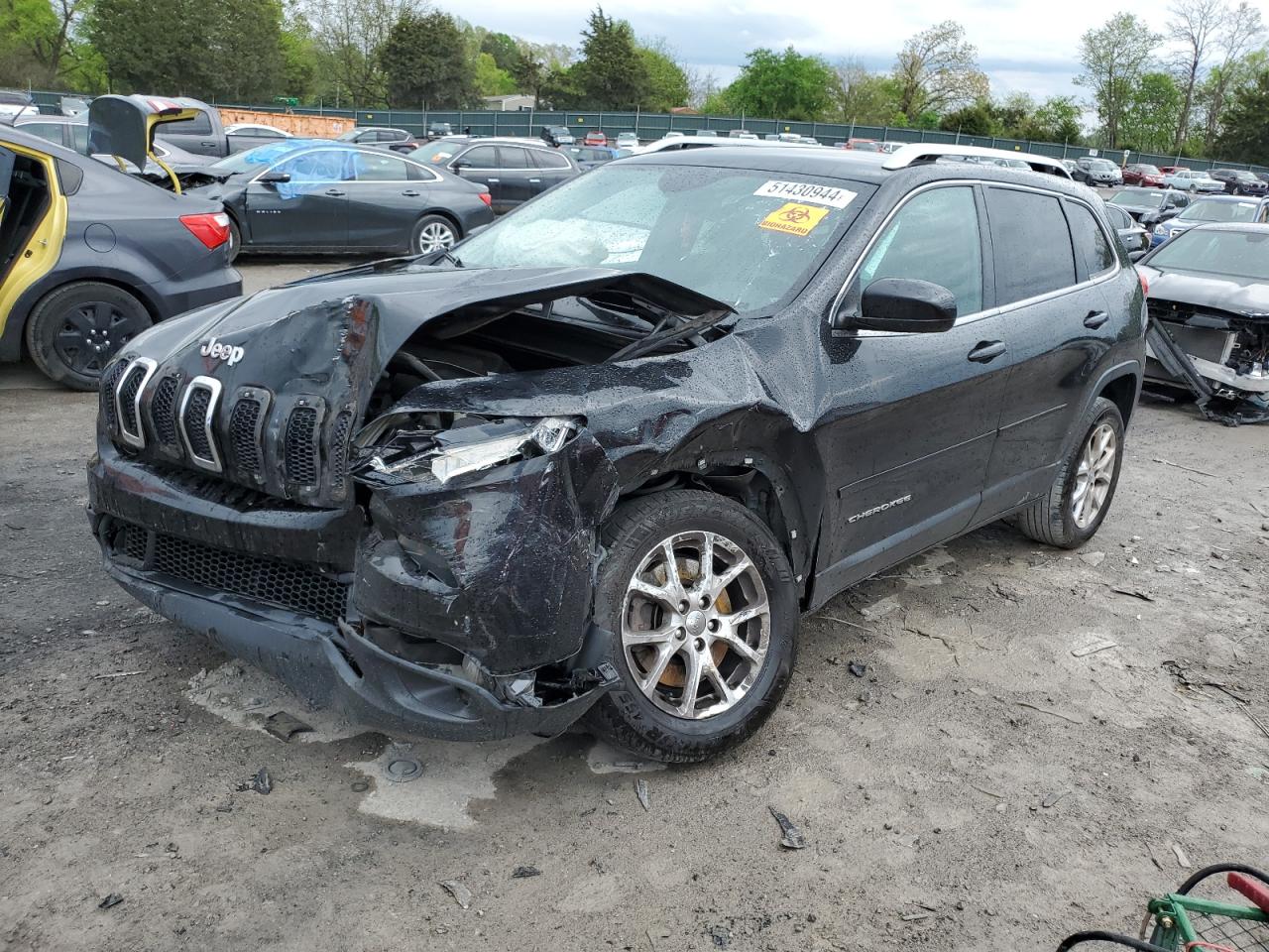 2014 Jeep Cherokee Latitude vin: 1C4PJLCB6EW245626