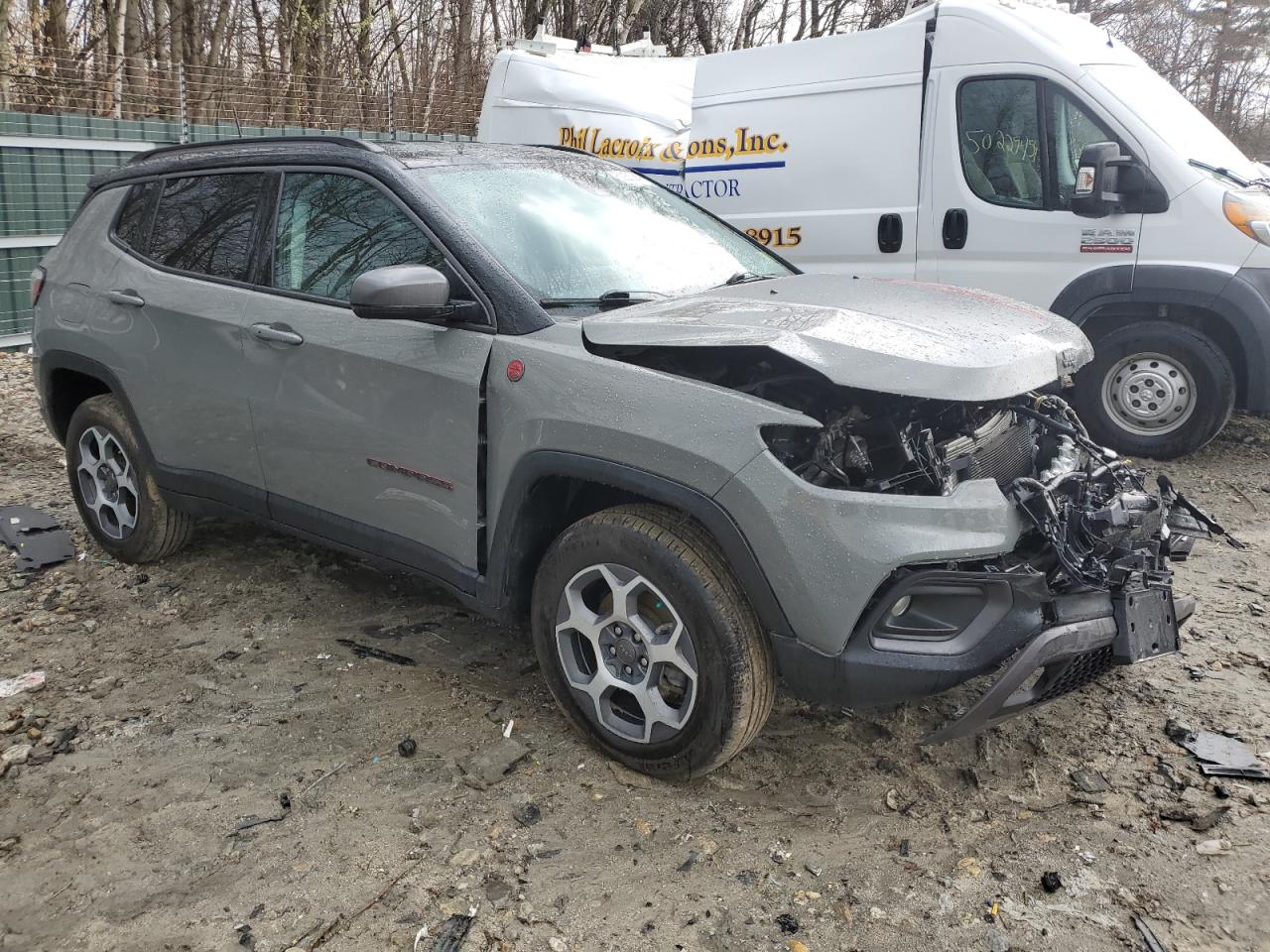 2022 Jeep Compass Trailhawk vin: 3C4NJDDB6NT143776