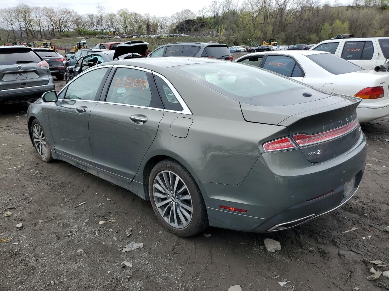 Lot #2487418502 2017 LINCOLN MKZ SELECT