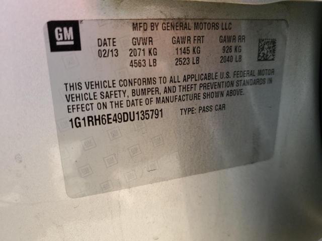 VIN 1G1RH6E49DU135791 2013 Chevrolet Volt no.13