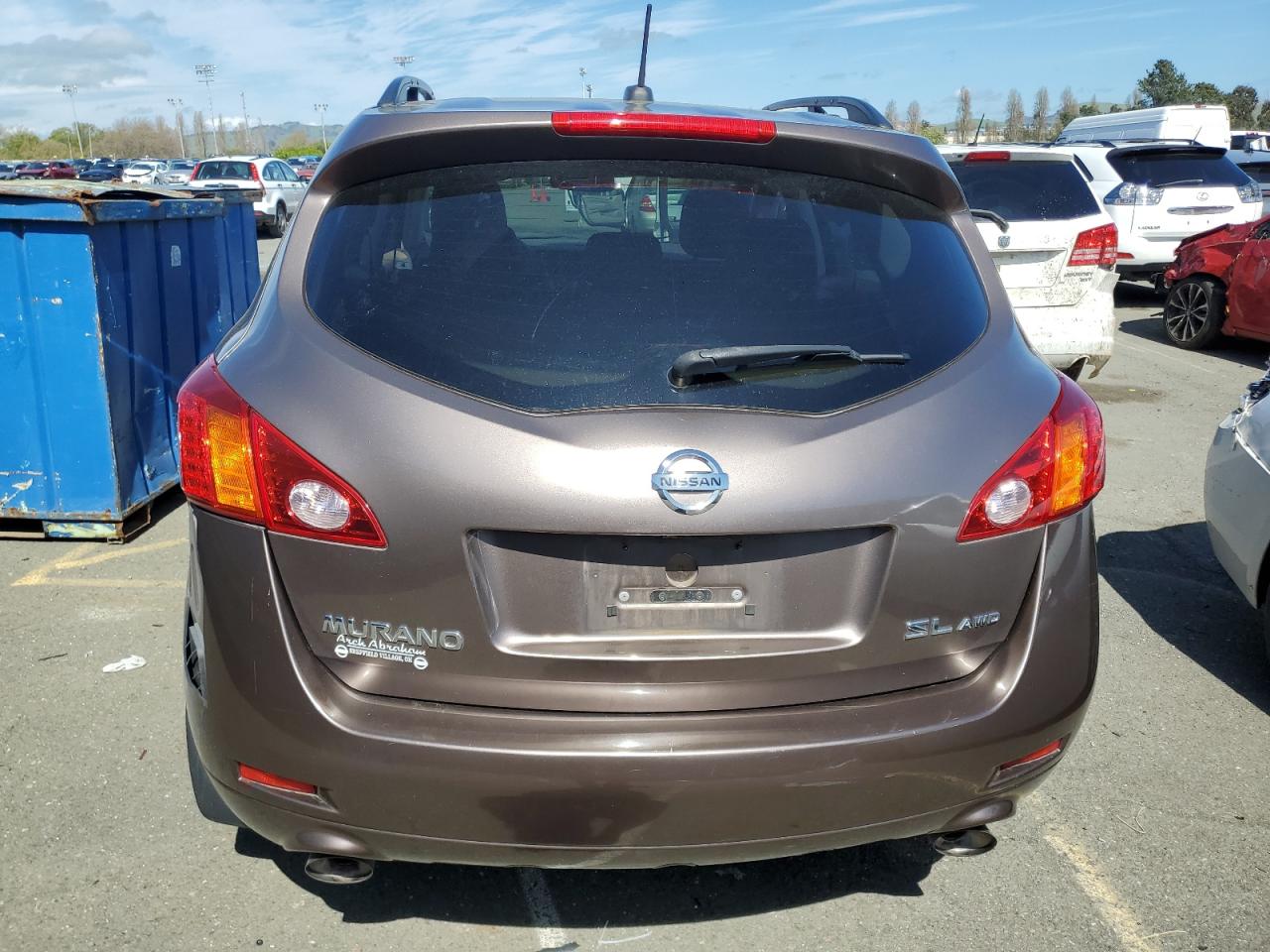 JN8AZ18W39W141717 2009 Nissan Murano S