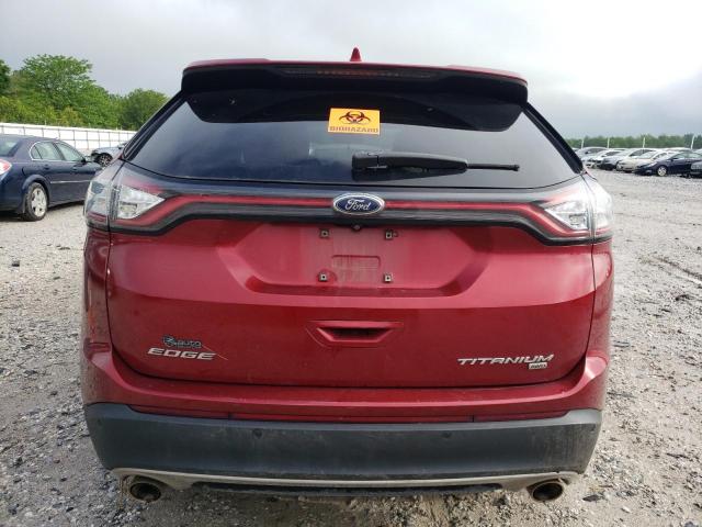 2016 Ford Edge Titanium VIN: 2FMPK4K83GBB84518 Lot: 52758594