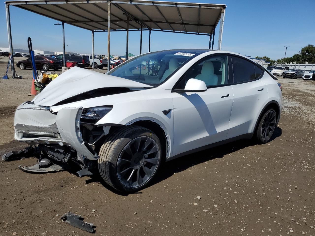 2023 Tesla Model Y vin: 7SAYGDEE6PF883482