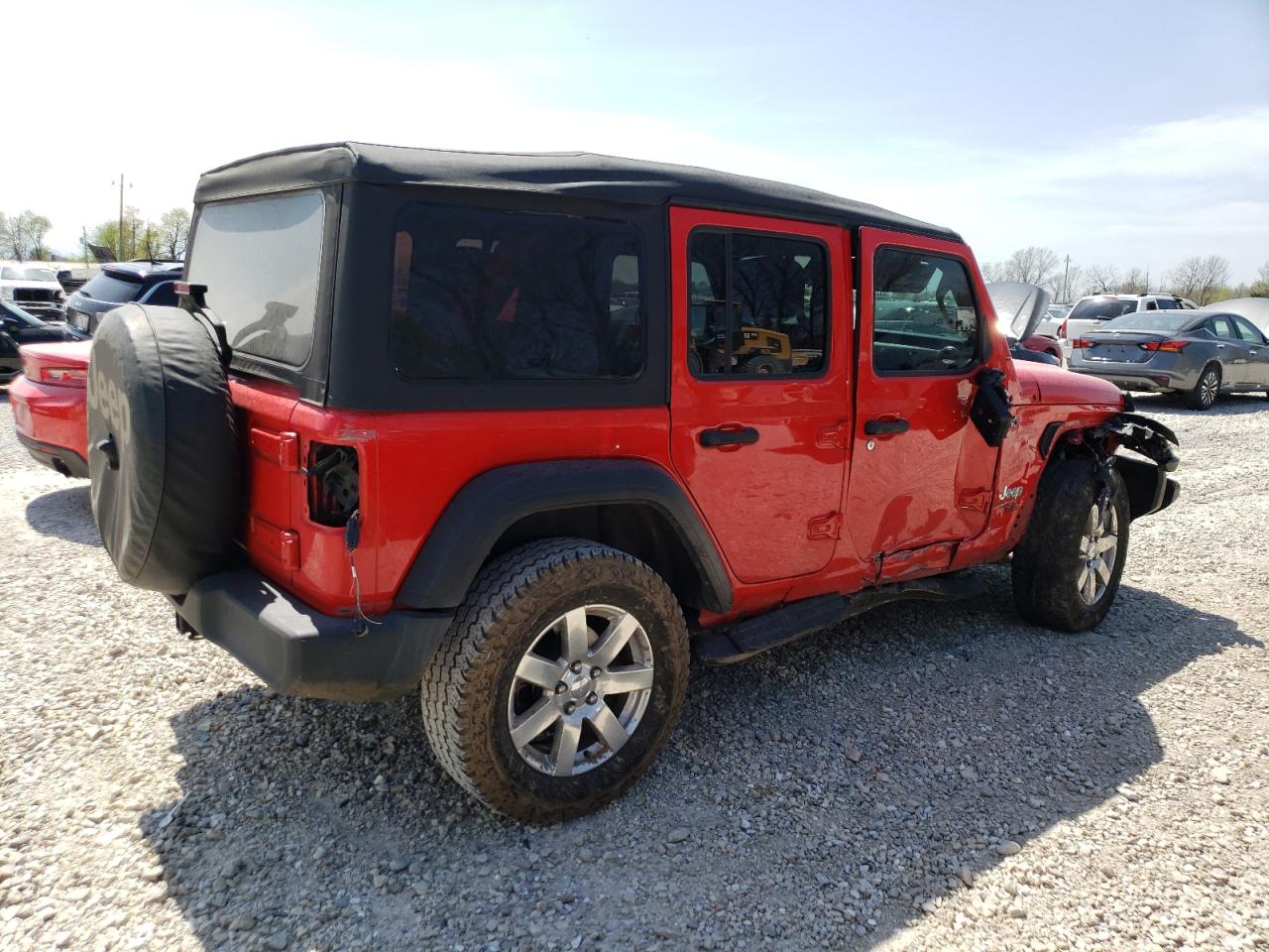 2020 Jeep Wrangler Unlimited Sport vin: 1C4HJXDGXLW174515