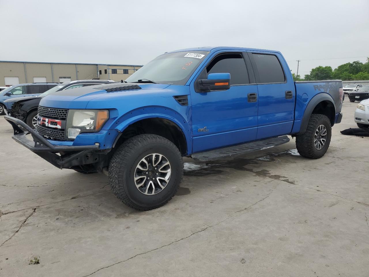 2012 Ford F150 Svt Raptor vin: 1FTFW1R6XCFA85601