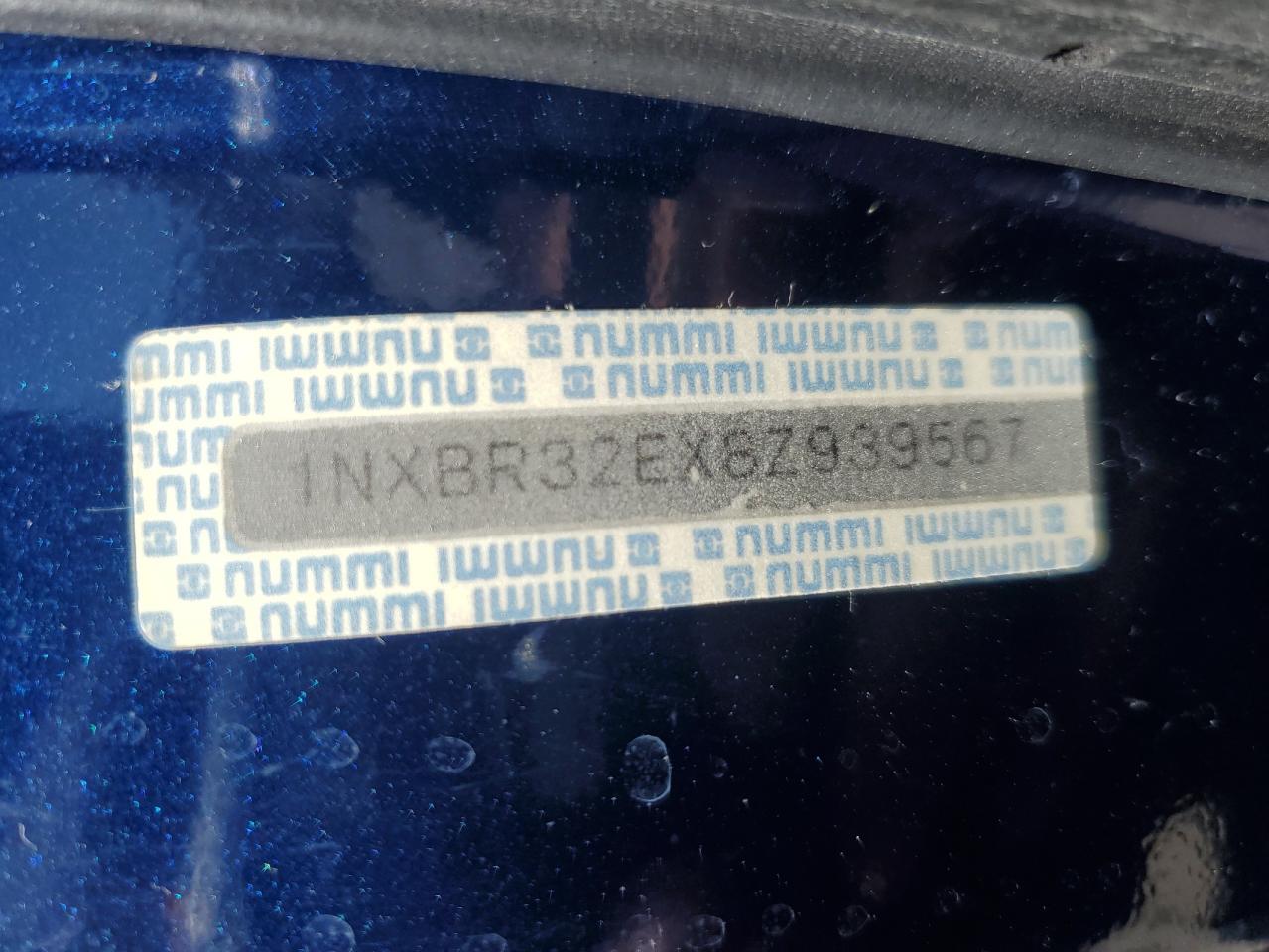 1NXBR32EX8Z939567 2008 Toyota Corolla Ce