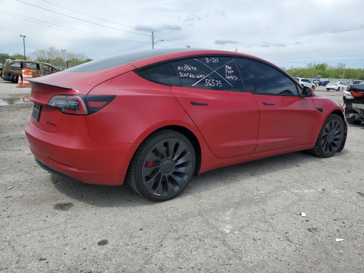 5YJ3E1EC8NF108639 2022 Tesla Model 3