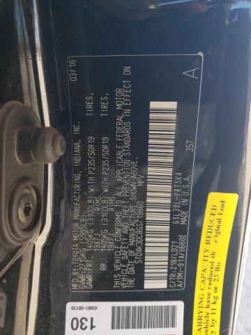 2016 TOYOTA SIENNA SE 5TDXK3DC8GS719860