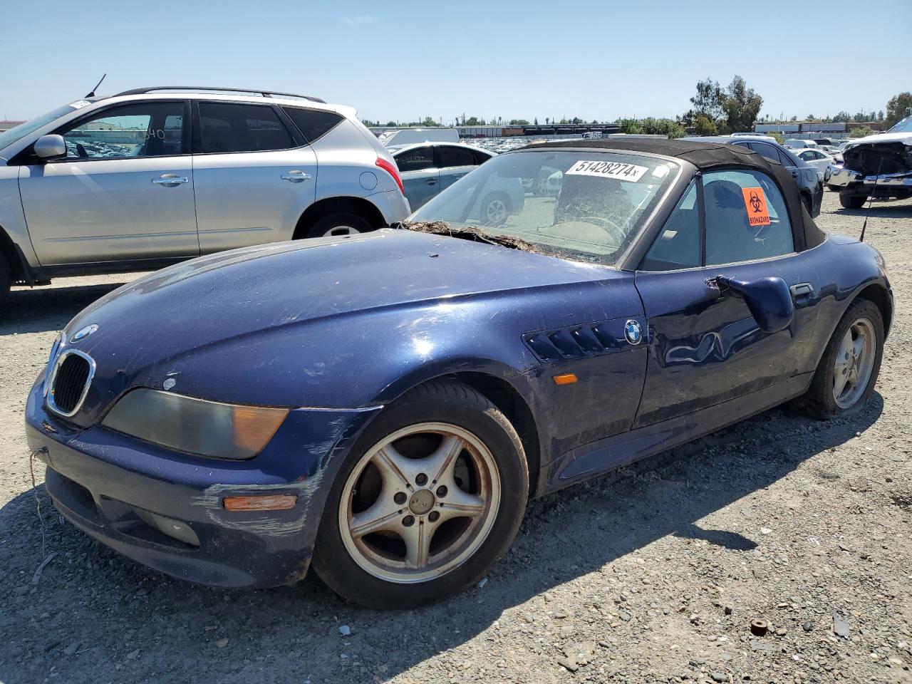 4USCH7322VLB80337 1997 BMW Z3 1.9