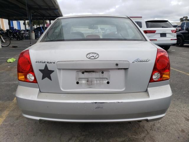 2004 Hyundai Accent Gl VIN: KMHCG45C34U556624 Lot: 50738814