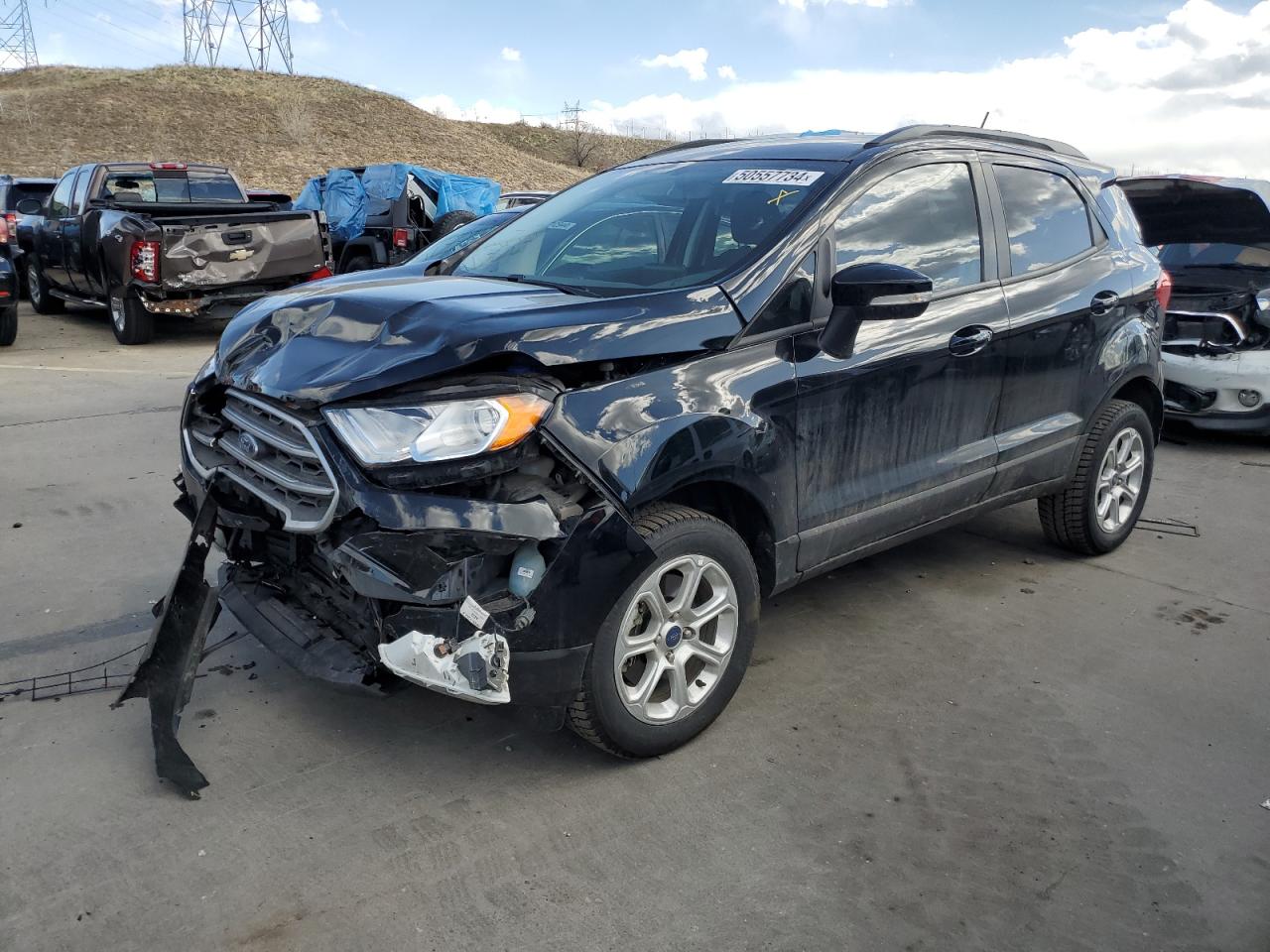 2022 Ford Ecosport Se vin: MAJ6S3GL5NC474429