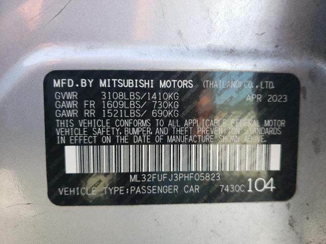 ML32FUFJ3PHF05823 Mitsubishi Mirage G4 13