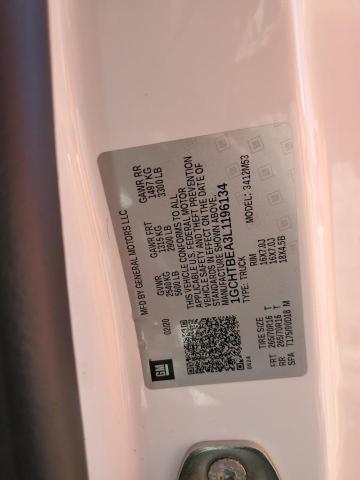 2020 Chevrolet Colorado VIN: 1GCHTBEA3L1196134 Lot: 50362274