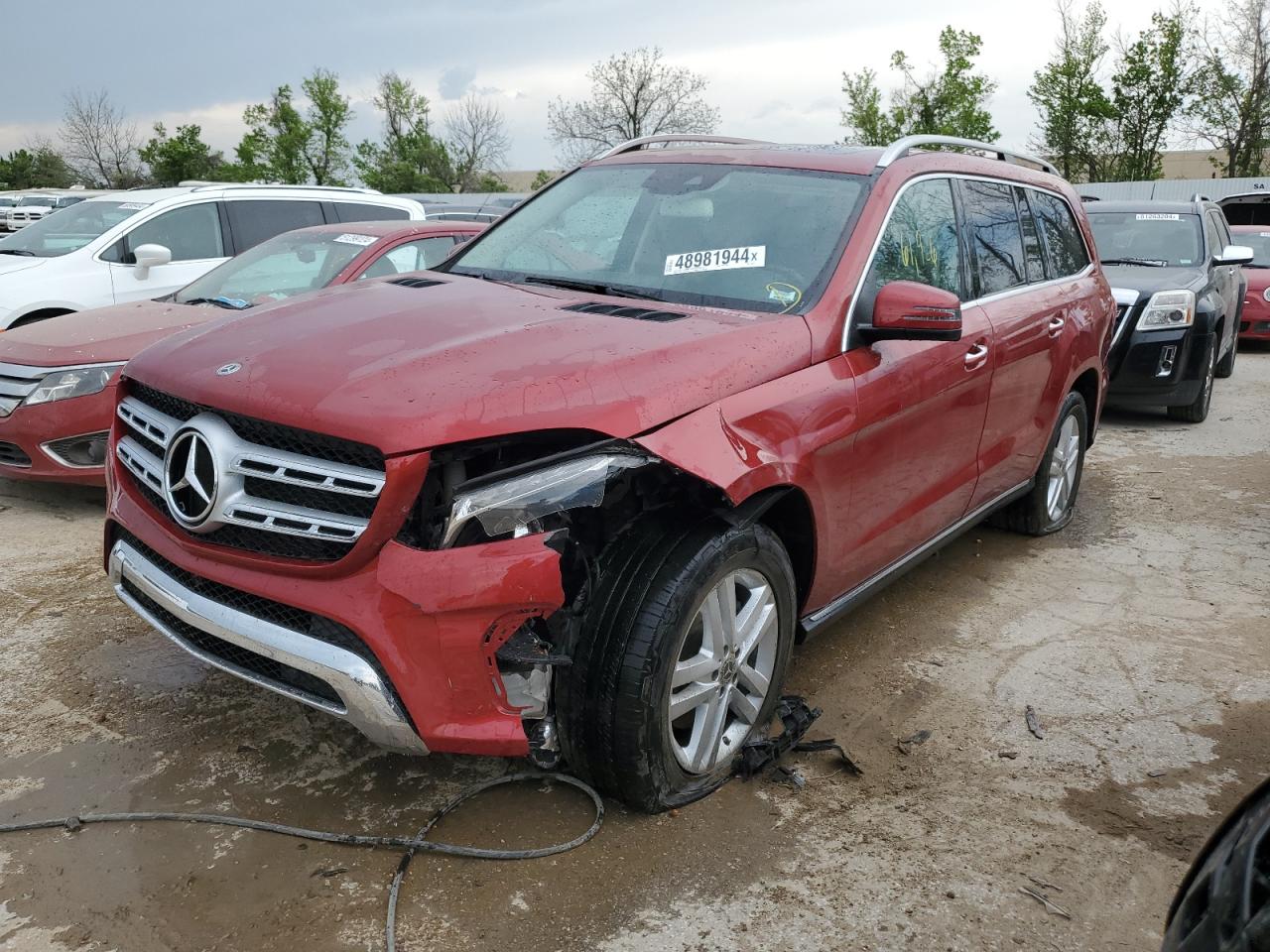 4JGDF6EE4JB124233 2018 Mercedes-Benz Gls 450 4Matic