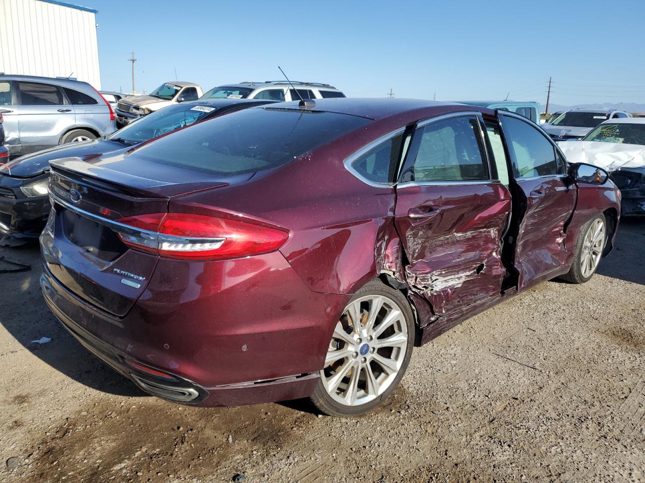 3FA6P0K90HR207457 2017 Ford Fusion Titanium