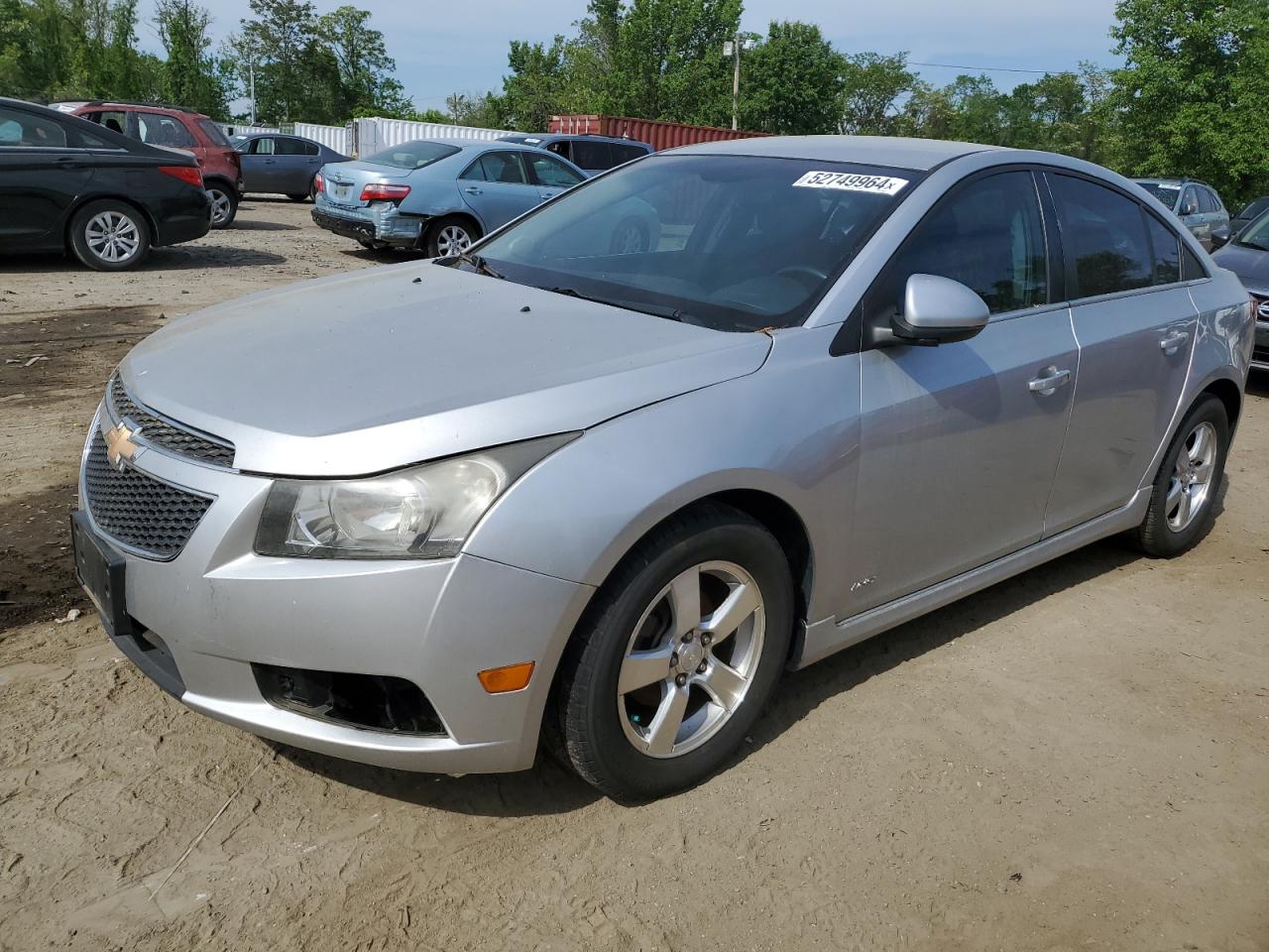 2012 Chevrolet Cruze Lt vin: 1G1PF5SC9C7170444