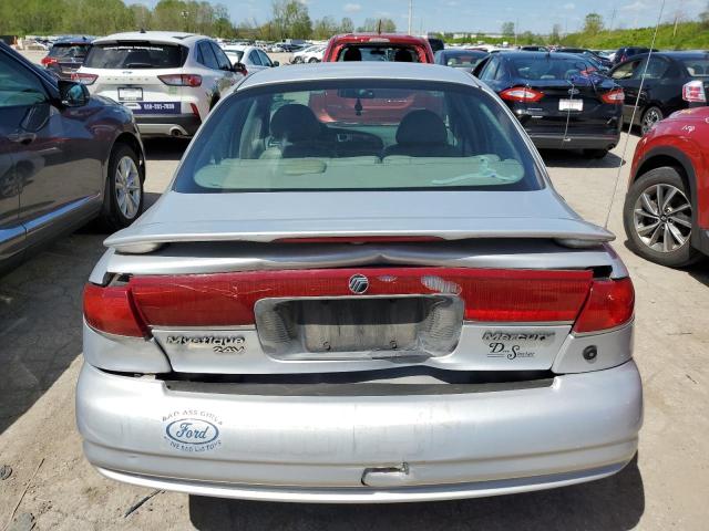 1998 Mercury Mystique Ls VIN: 1MEFM66L4WK651744 Lot: 50957044