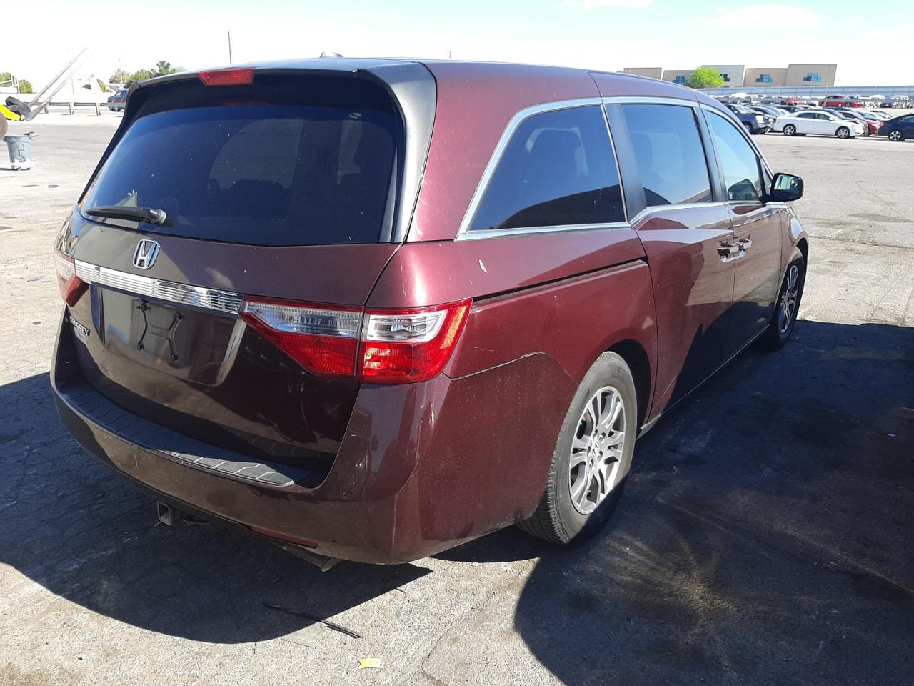 2012 Honda Odyssey Exl vin: 5FNRL5H65CB018536