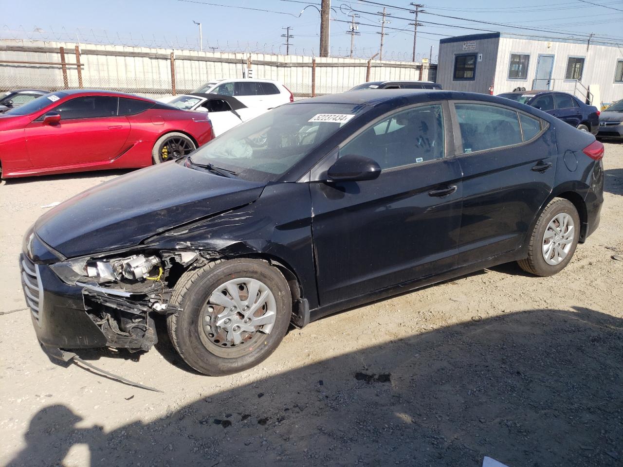 2018 Hyundai Elantra Se vin: KMHD74LF9JU505917